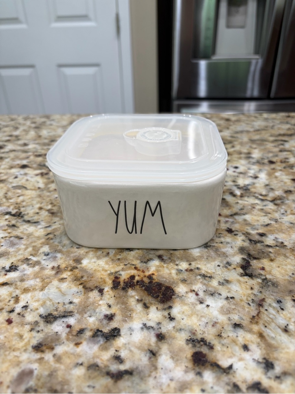 Rae Dunn Container with Lid